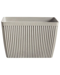 Wyld And Coco Everstone Fibre Clay Rectangular Planter 58 X 28 X 41 Cm Matte Beige - thumbnail 3
