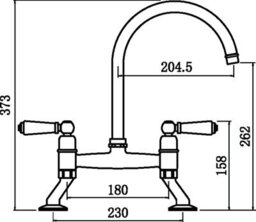 Clearwater De3Ab - Dephini Bridge Artisan Brass