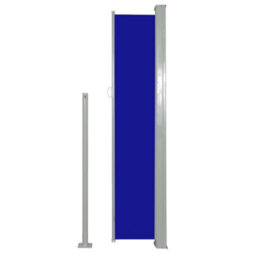 Berkfield Retractable Side Awning 160 X 500 Cm Blue - thumbnail 4