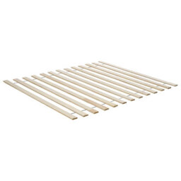 Beliani Bed With Led Rattan Auray 160 X 200 Cm (Eu King Size) Brown - thumbnail 7