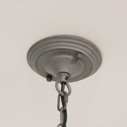Grey 12 Branch Chandelier With Shades - thumbnail 5