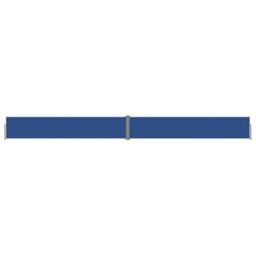 Berkfield Retractable Side Awning Blue 117X1200 Cm - thumbnail 2
