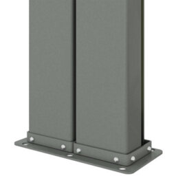 Berkfield Retractable Side Awning Blue 117X1200 Cm - thumbnail 6