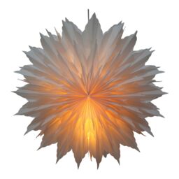 Led Paper Snowflake Christmas Decoration, (H)500mm - White - thumbnail 5