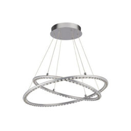 Pagazzi Lighting Pagazzi Ilarria 2 Light Led Crystal Ceiling Pendant - thumbnail 5
