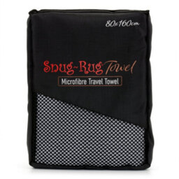 Snug Rug Microfibre Beach Towel Super Absorbent Quick Drying Lightweight Large 80 X 160Cm - Dapple Grey - thumbnail 6