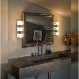 Long Life Lamps Company Modern Ip44 Opaque 3 Globe Bathroom Mirror Light M0220 - thumbnail 8