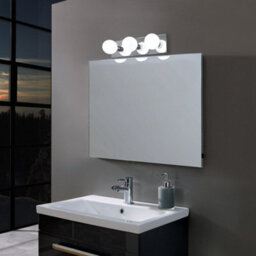 Long Life Lamps Company Modern Ip44 Opaque 3 Globe Bathroom Mirror Light M0220 - thumbnail 7