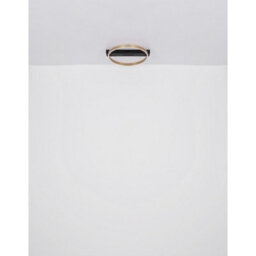 Luminosa Lighting Luminosa Luffy 40Cm Integrated Led Semi Flush Ceiling Light Matt Black Round Led 3000K - thumbnail 7