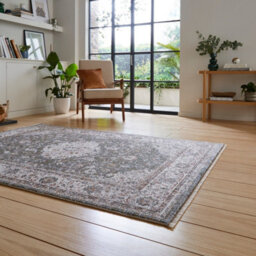 Green Traditional Abstract Bordered 10mm Thick Stain-Resistant Rug For Bedroom, Living Room, Dining Room-80Cm X 300Cm (Runner) - thumbnail 7