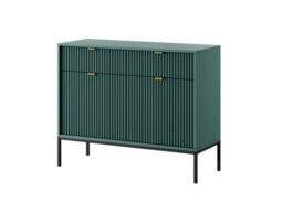 Arte Stylish Nova Sideboard Cabinet H830mm W1040mm D390mm In Green - Contemporary Elegance For Your Home