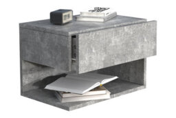 Vcm Wooden Wall Hanging Bedside Table Usal Xl 45Cm - thumbnail 2