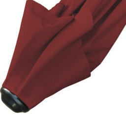 VRUC Outdoor Patio Garden Parasol Sun Shade Umbrella With Crank Handle & Tilt 2.7M Wine Red - thumbnail 7