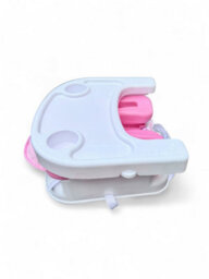 Ladida Baby Booster Seat And High Chair, Easy To Fold And Transport, Adorable Pink Unicorn Design 151 - thumbnail 4