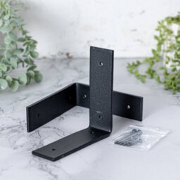 domli Solid Wood Oak Wall Shelf & Brackets - 1500mm X 150mm X 40mm - Wooden Wall Mounted Shelf - Home Furniture Decorative Shelving - thumbnail 5