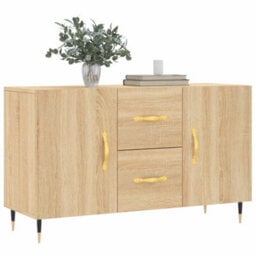 Berkfield Modern Sideboard Sonoma Oak 100X36X60 Cm Engineered Wood - thumbnail 3
