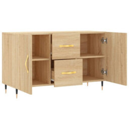 Berkfield Modern Sideboard Sonoma Oak 100X36X60 Cm Engineered Wood - thumbnail 5