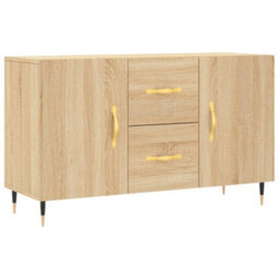 Berkfield Modern Sideboard Sonoma Oak 100X36X60 Cm Engineered Wood - thumbnail 1