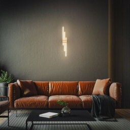 Briloner Modern Led Ceiling Light Flush Living Room Lamp Warm White Bedroom 21W, 2400Lm Black Wood - thumbnail 6