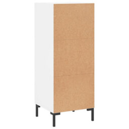 Berkfield Sideboard White 34.5X34X90 Cm Engineered Wood - thumbnail 8