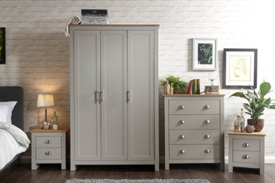 Gfw Lancaster 4 Piece Bedroom Set Grey - image 1