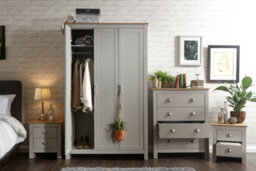 Gfw Lancaster 4 Piece Bedroom Set Grey - thumbnail 5