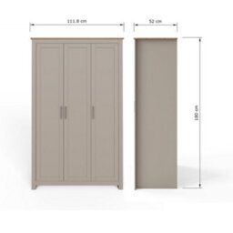 Gfw Lancaster 4 Piece Bedroom Set Grey - thumbnail 8