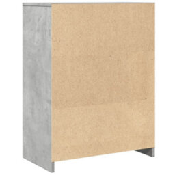 Berkfield Bathroom Cabinet Concrete Grey 60X33X80 Cm Engineered Wood - thumbnail 6