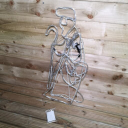 Samuel Alexander 1M Premier Nativity Scene Multicoloured Led Rope Light Silhouette Outdoor Christmas Decoration - thumbnail 3