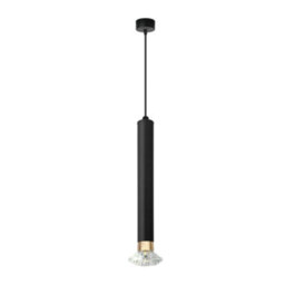 Single Head Chandelier Aluminium Long Tube Pendant Light, Suspension Cylinder Hanging Lamp For Modern Kitchen - thumbnail 5