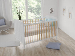 Love For Sleep Maddox Cot Bed 140X70Cm With Barriers