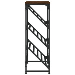Berkfield Shoe Rack Brown Oak 90X30X85 Cm Engineered Wood - thumbnail 5