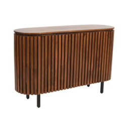 Wyld Haus California Slatted Mango Wood Two-Door Sideboard - thumbnail 5