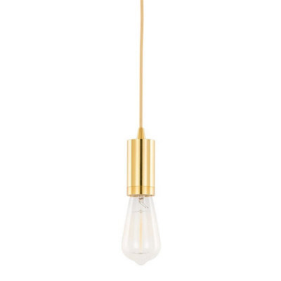 Luminosa Lighting Luminosa Modern Hanging Pendant Lamp Holders Golden 1 Light , E27 - image 1