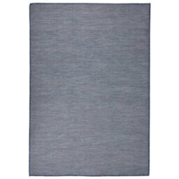 Berkfield Outdoor Flatweave Rug 140X200 Cm Blue