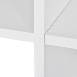 Berkfield Staircase Bookcase/display Shelf 107 Cm White - thumbnail 5