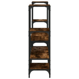 Walplus Tv Cabinet Smoked Oak 206.5X28.5X95 Cm Engineered Wood - thumbnail 6