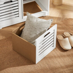 Shoe Storage Bench Shoe Cabinet With Seat Cushion And 2 Drawers Wooden Storage Unit Hallway Organiser,sobuy Fsr23-K-W,white - thumbnail 9