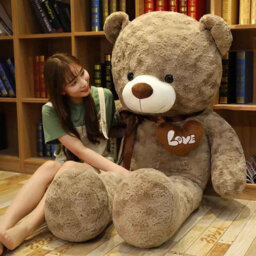 60Cm High Quality Teddy Bear, Soft Plush Toy And Pillow, Ideal Gift - thumbnail 3