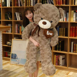 60Cm High Quality Teddy Bear, Soft Plush Toy And Pillow, Ideal Gift - thumbnail 4