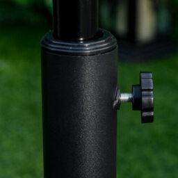 Outsunny 13Kg Round Parasol Base Heavy Duty Cement Stand Umbrella Holder Bronze - thumbnail 7