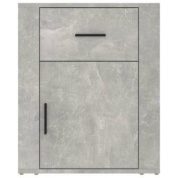 Vidaxl Bedside Cabinet Concrete Grey 50X36X60 Cm Engineered Wood - thumbnail 6