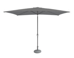 Royalcraft Grey 2.4X3M Crank And Tilt Parasol - Grey Pole (38mm Pole, 8 Ribs) - thumbnail 4