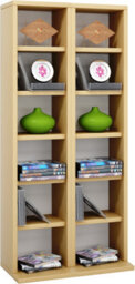 Vcm Wood Cd Dvd Stand Shelf Cabinet Milano - thumbnail 1