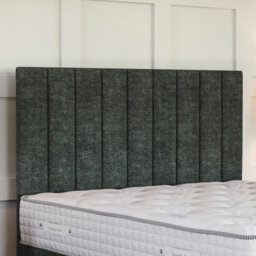 Divan Base Direct Chenille Charcoal Platform Top Divan Bed Base Only 4Ft6 Double With 4 Drawers - thumbnail 2