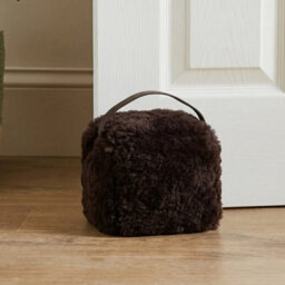 Native Natural New Zealand Sheepskin Doorstop - thumbnail 1