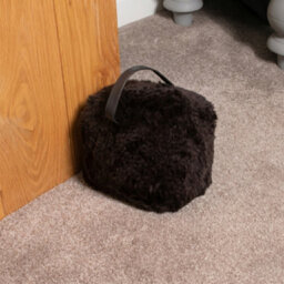 Native Natural New Zealand Sheepskin Doorstop - thumbnail 3
