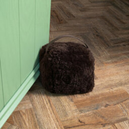 Native Natural New Zealand Sheepskin Doorstop - thumbnail 2