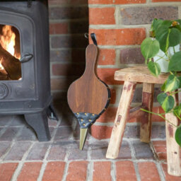 Hammer and Tongs Hammer & Tongs Fireplace Wood Bellows - Dark Wood - thumbnail 3