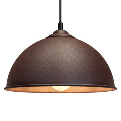 Long Life Lamps Company Vintage Industrial Ceiling Barn Pendant Light Rustic Lamp Shade H3055 - image 1